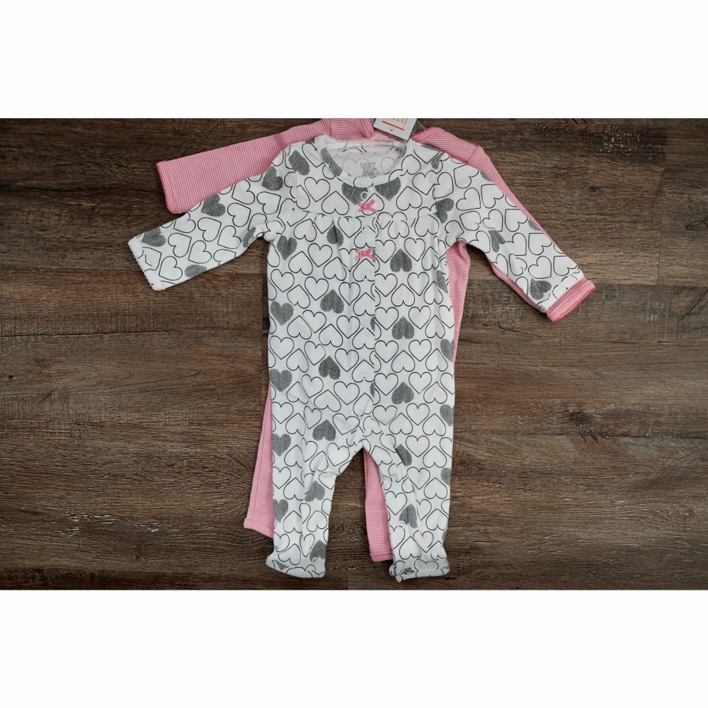 🆕Carters 2 pack baby girl body suits